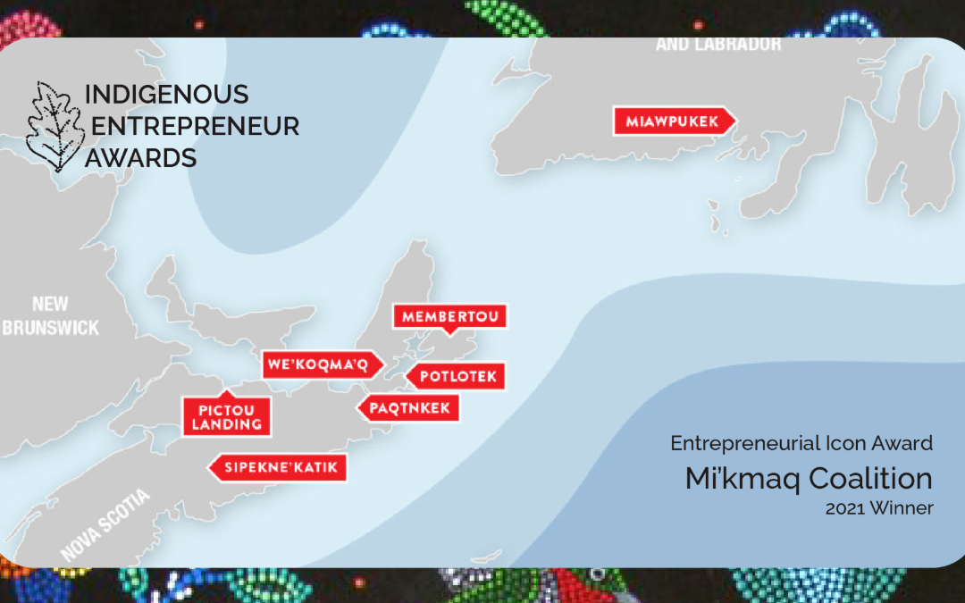 Mi’kmaq Coalition wins the Entrepreneurial Icon Award