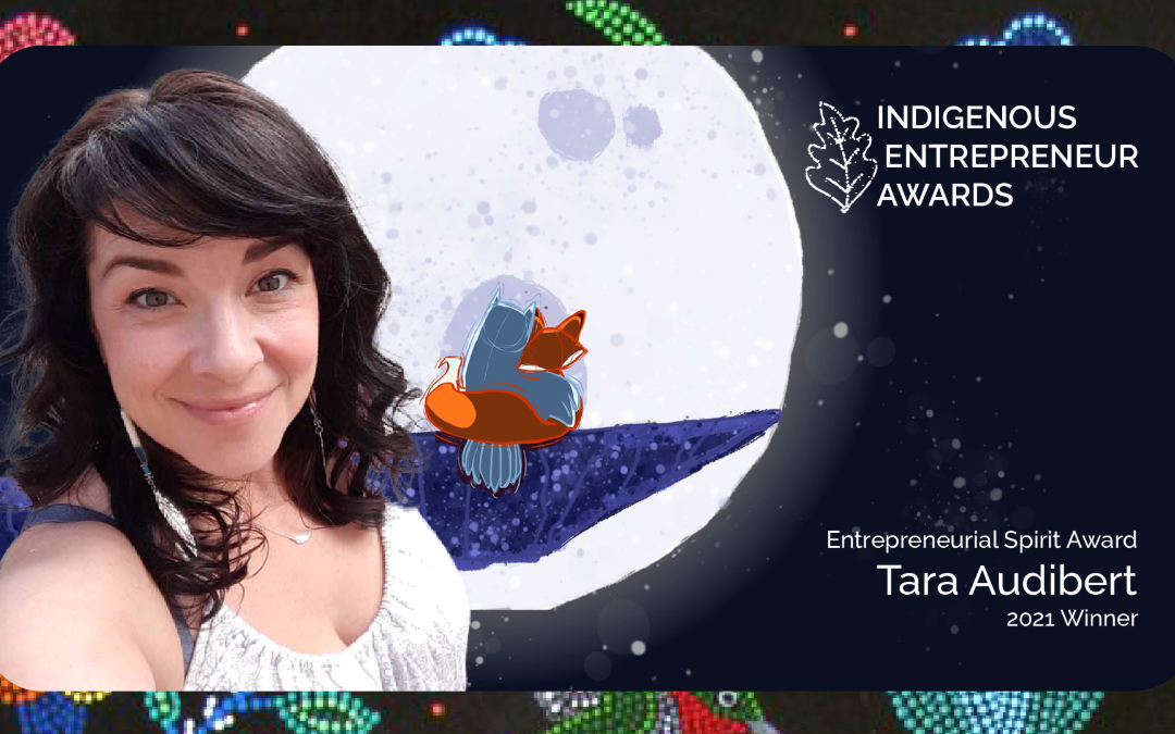 Tara Audibert wins the Entrepreneur Spirit Award