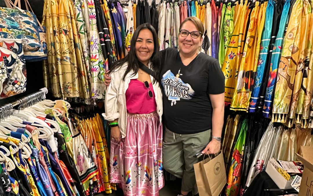 Angie Gillette, White Corn Wear wins Gathering of Nations Pow Wow Pitch