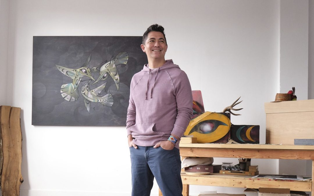 Louie Gong’s Iconic Hummingbird Design Announced as Official Selection for 2023 Pow Wow Pitch Box