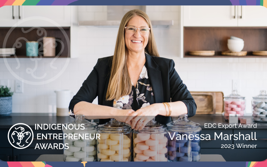 Vanessa Marshall wins the EDC Export Award