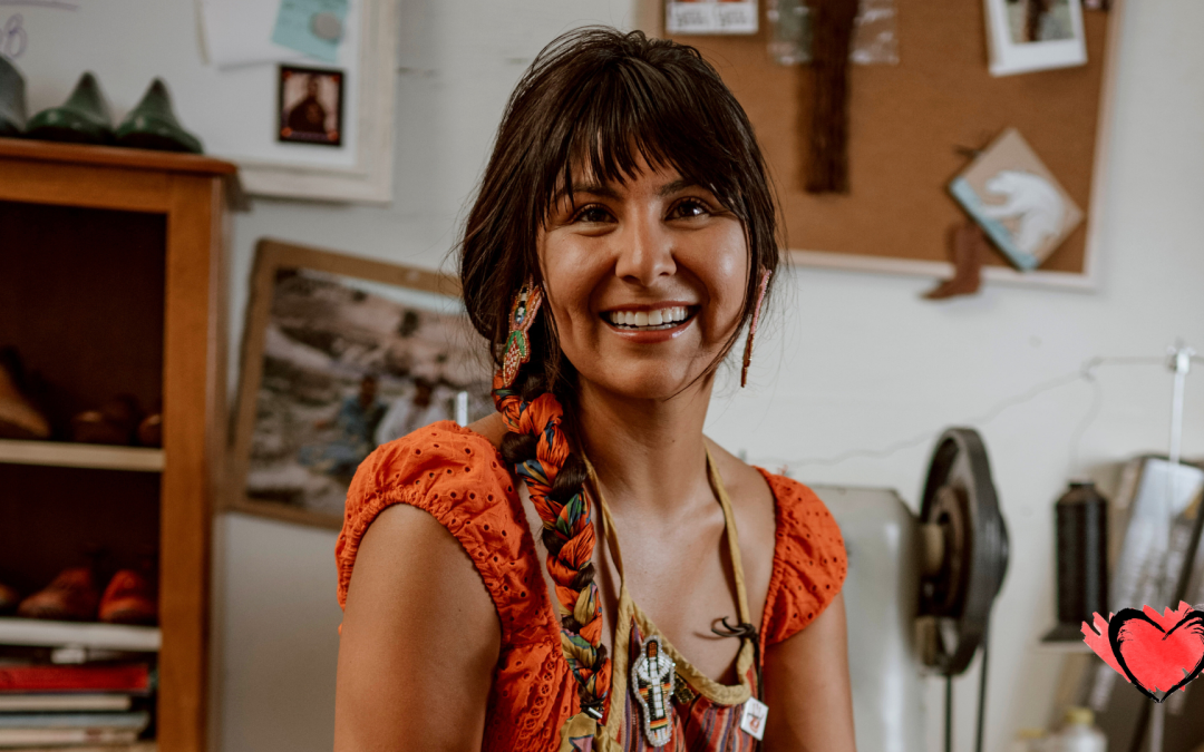 Shauna White Bear, White Bear Moccasins LLC, wins Fashion Semi-Final