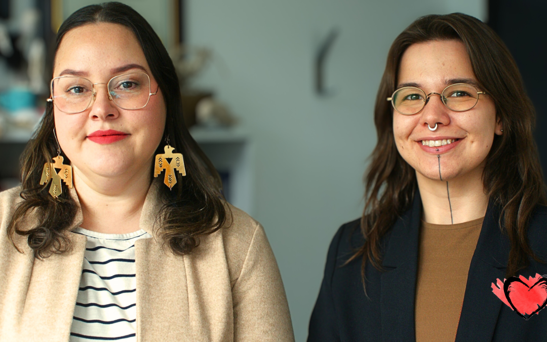 Victoria Perrie & Sunday Queskekapow, Kíwétinohk Consulting, win Professional Services & Trades Semi-Final