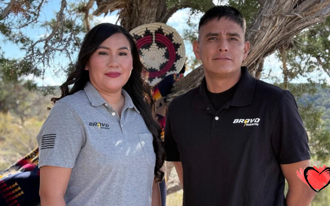 Walter Bia & Marissa Begay, Bravo Solar and Wind LLC, wins 2025 People’s Choice