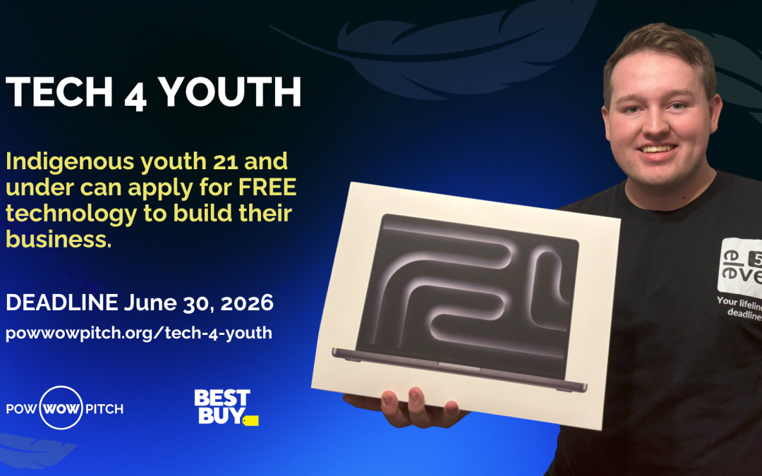 Pow Wow Pitch and Best Buy Canada Open Applications for the 2026 Tech 4 Youth Program