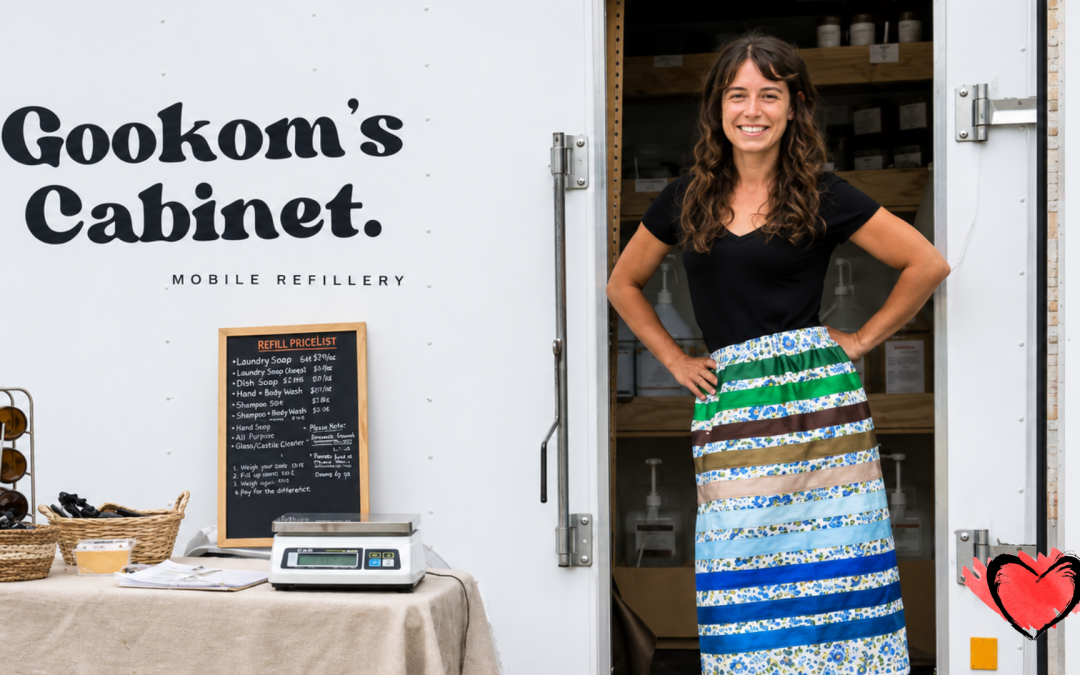 Jada Belleau, Gookom’s Cabinet Mobile Refillery, Wins Sustainability Semi-Final